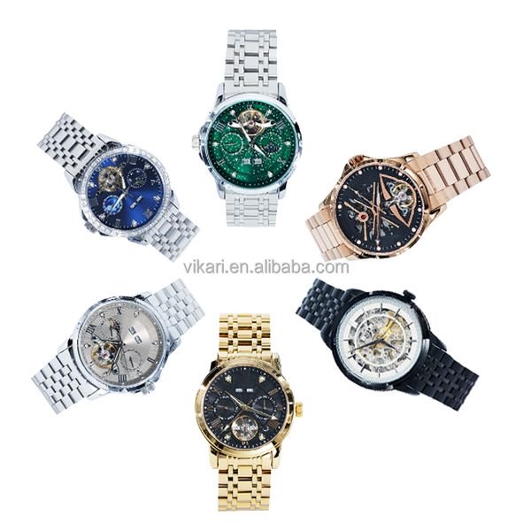 Custom Factory OEM ODM Men's Automatic Mechanical Watches Luxury Brand Wristwatches New Arrival
