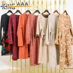 Women's Elegant Casual Dresses for Autumn & Winter Wholesale Second Hand Clothing From Ladies MOQ 45kg