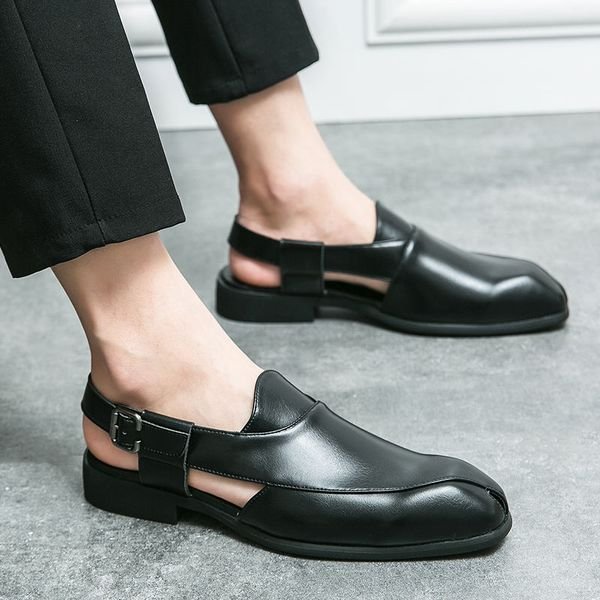 Chaussures En Cuir Pour Hommes Men's Oxford Dress Shoes Wholesale British Style Big Size Outdoors Causal Leather for Men